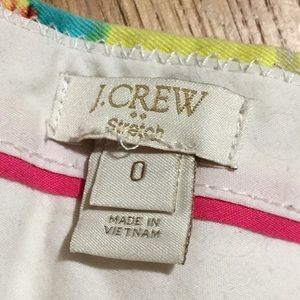 J. Crew Shorts - J Crew yellow floral shorts - size 0 J. Crew Shorts - J Crew yellow floral shorts - size 0